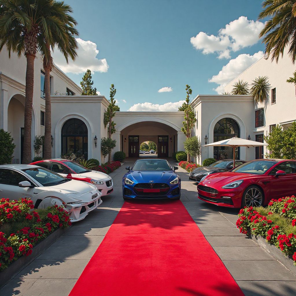 Zona de entrega personalizada con decoración especial