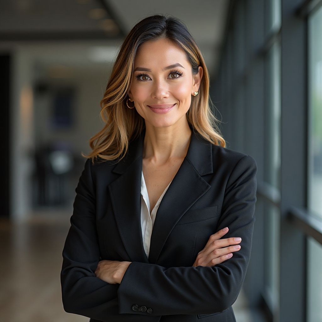 Retrato profesional de Elena Montero, CEO y Cofundadora